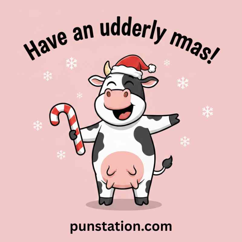 Cow Puns For Christmas Day