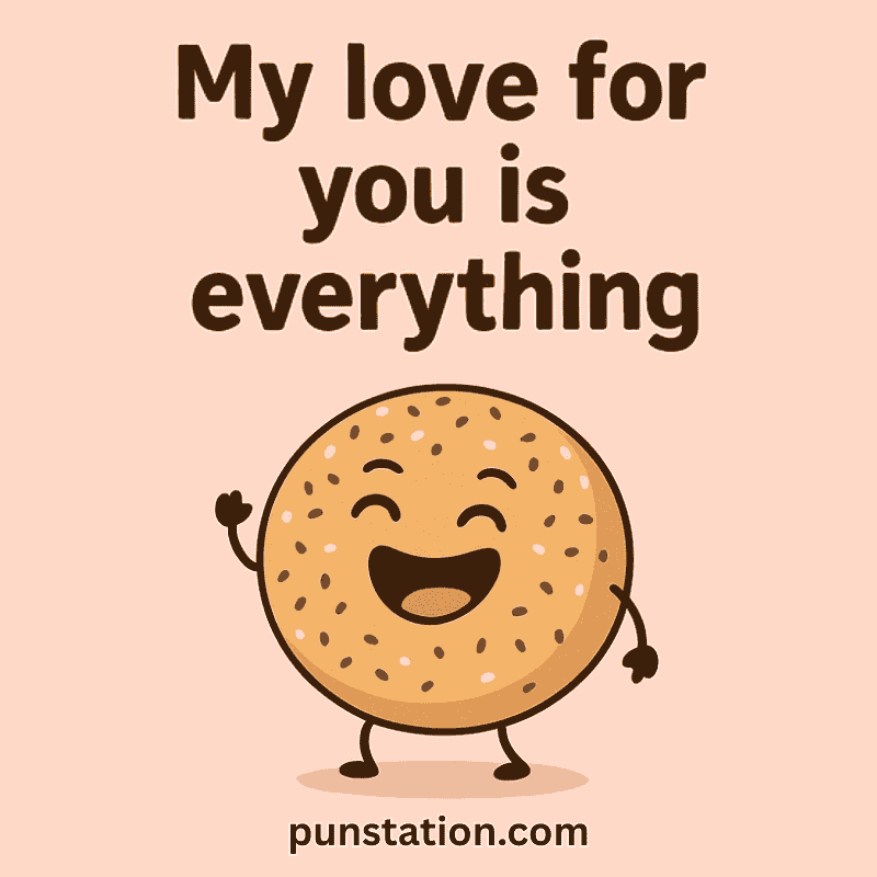 Cartoon begal laugh under text love begal puns