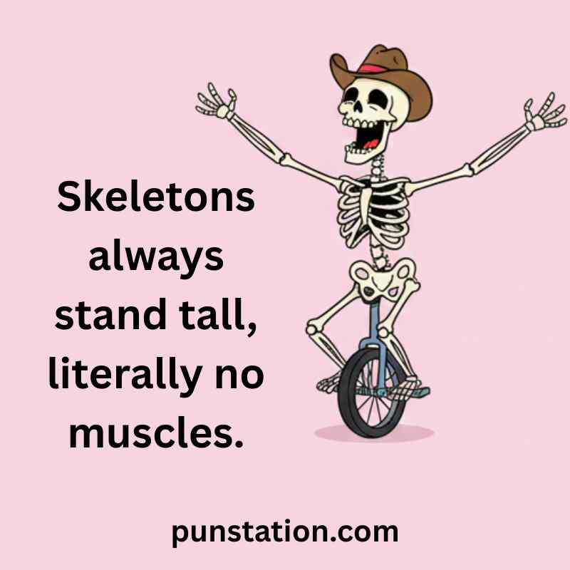 Skeleton Halloween Puns