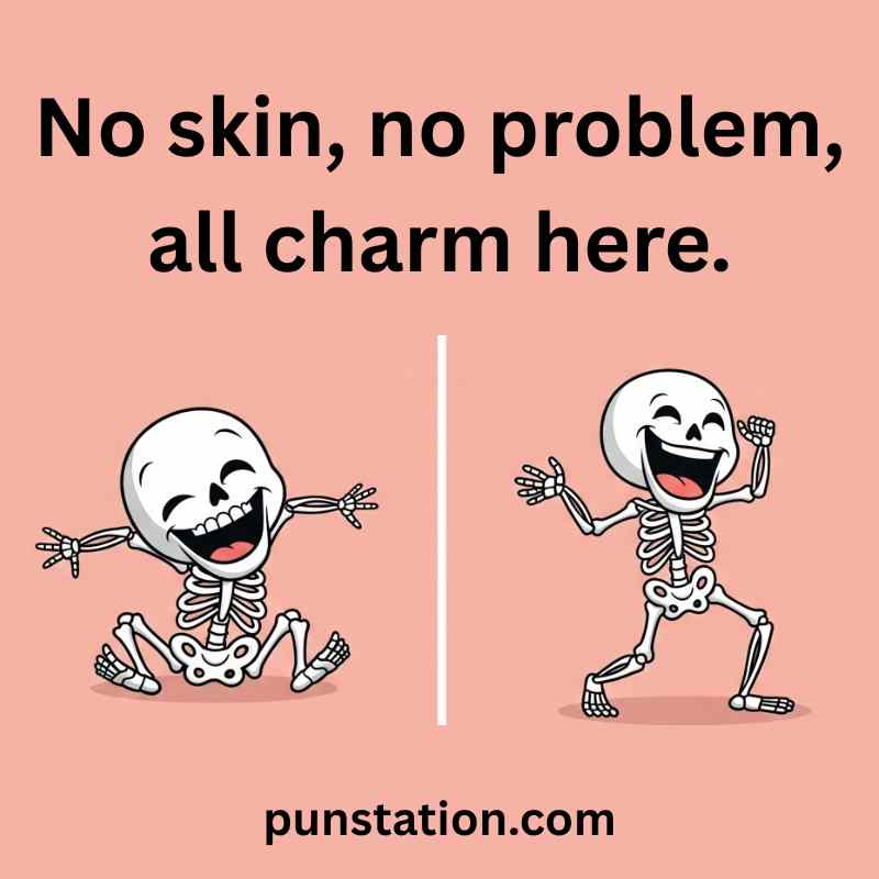 Skeleton Puns Captions