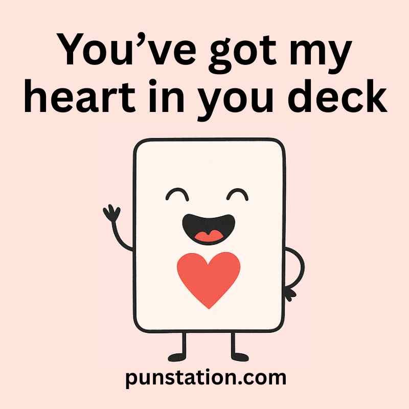 A cartoon of car is standing and laughing with funny pun text