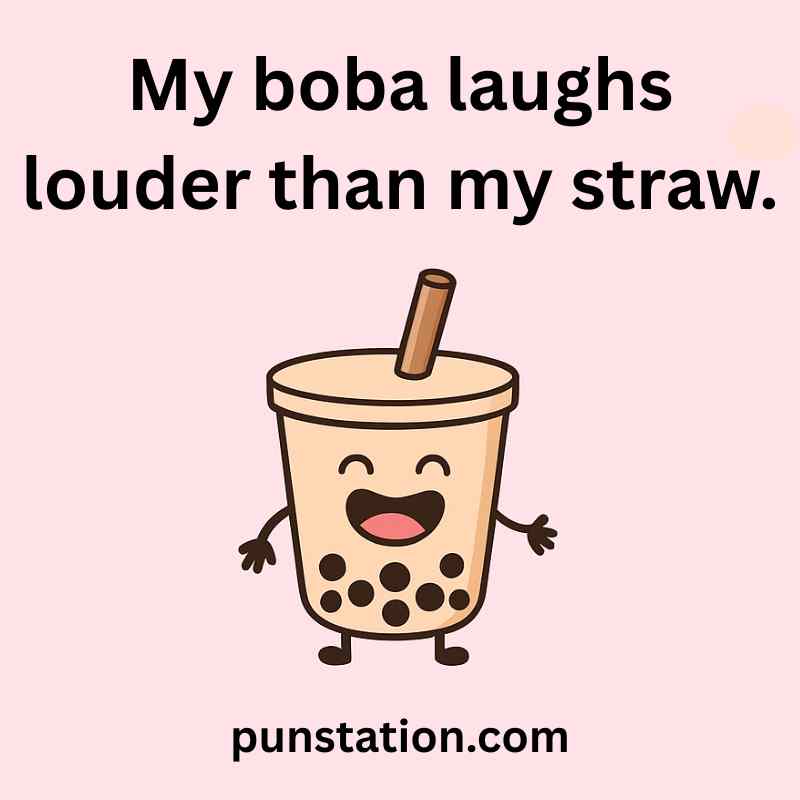 Boba Puns One Liner