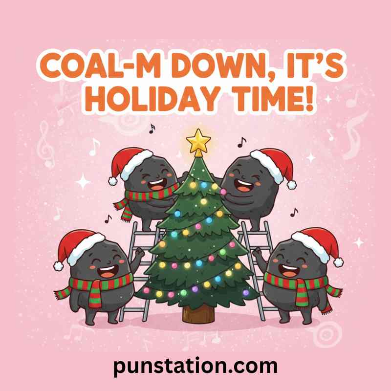 Coal Christmas Puns
