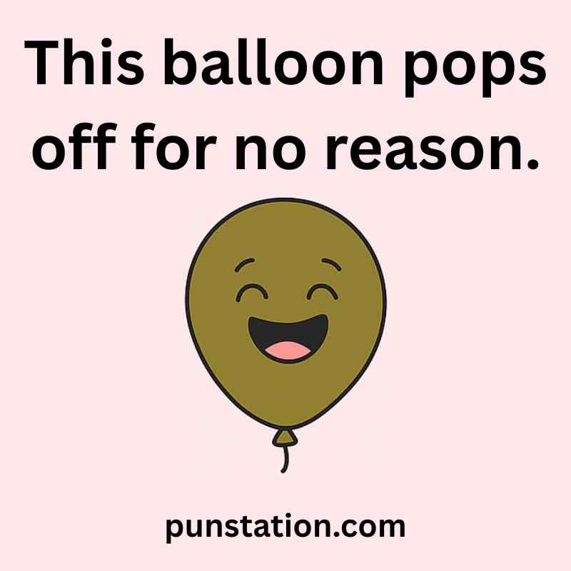 Cute Balloon Puns