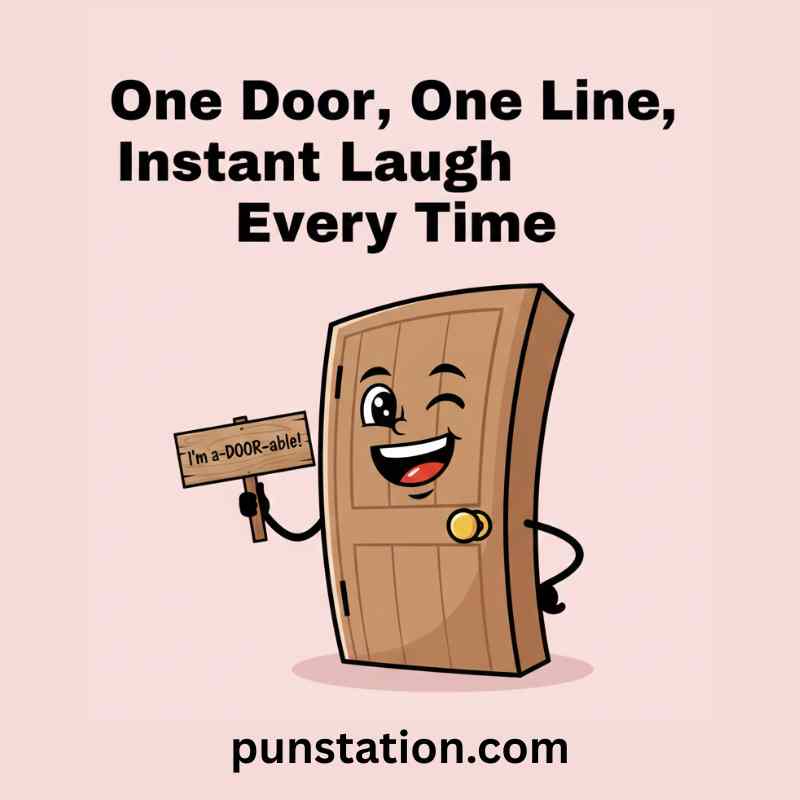 Door Puns One Liner