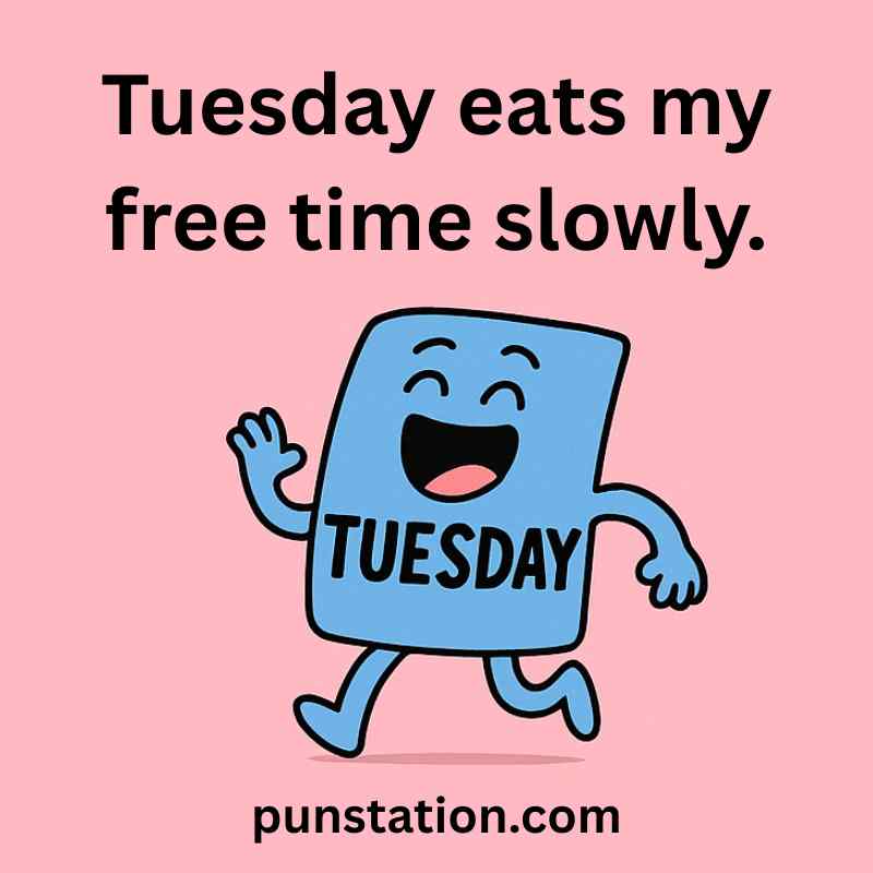Funny Tuesday Puns