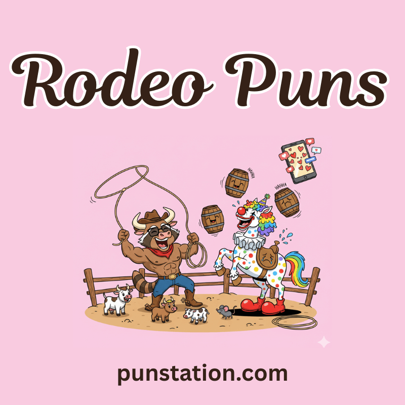 Rodeo Puns That Buck Expectations With Clever Wordplay