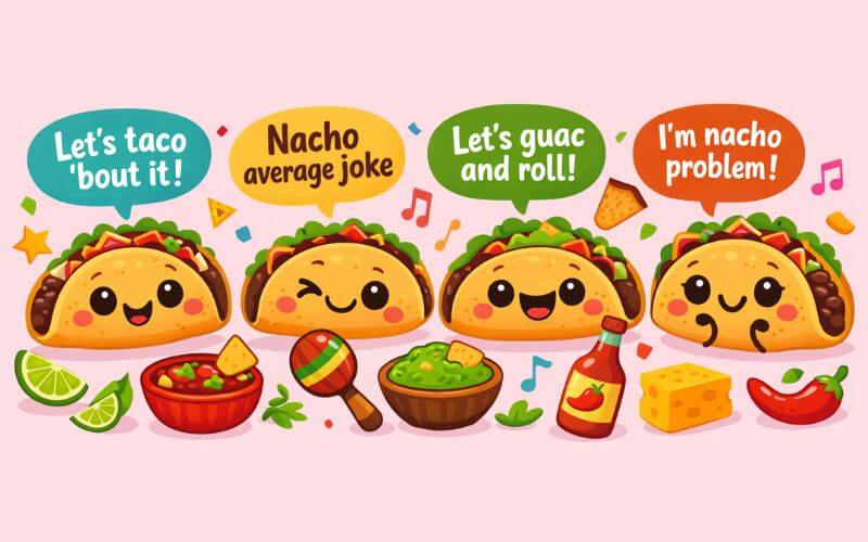 Cute Mexican food puns