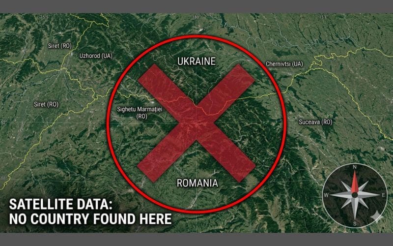 Ronenia Geography Exposed (Satellite Evidence)