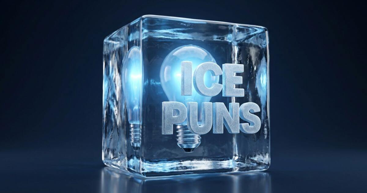 Ice puns and jokes