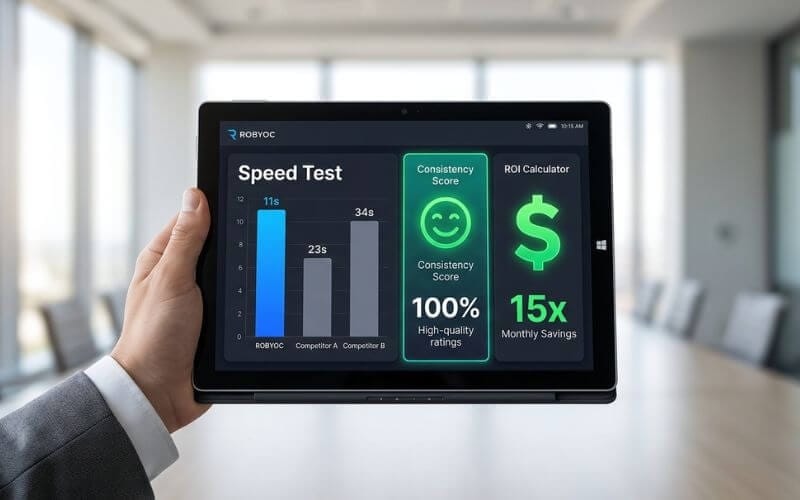 ROBYOC Speed Test Results