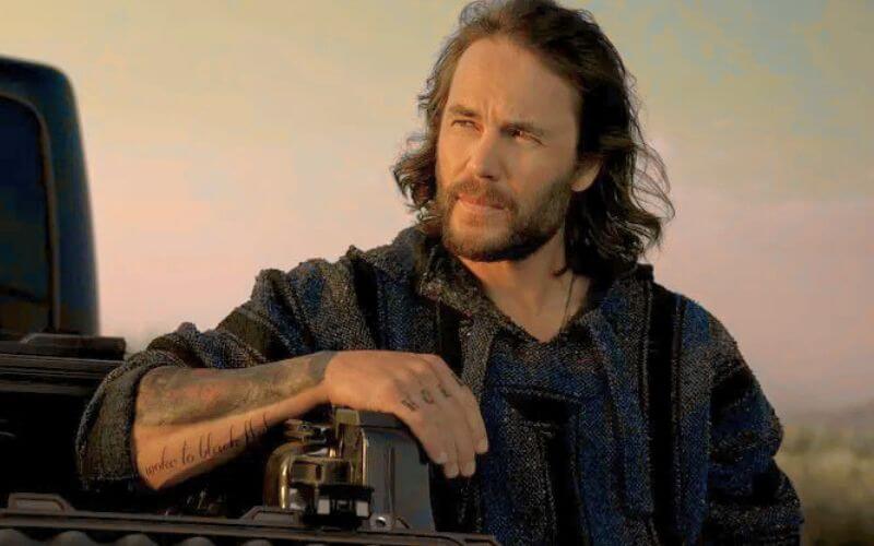 Taylor Kitsch from a recent movie The Terminal List