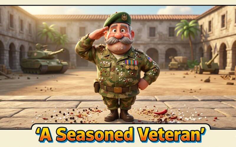 The Seasoned Veteran (Linguistic Joke)