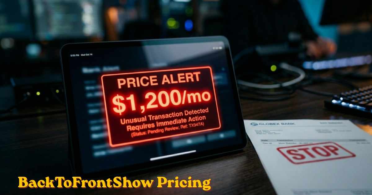 BackToFrontShow Pricing