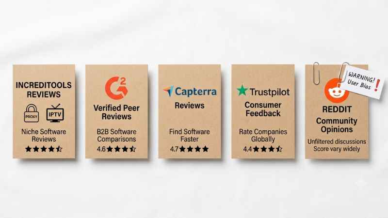 A side-by-side comparison of review scores influenced by affiliate marketing commission rates.