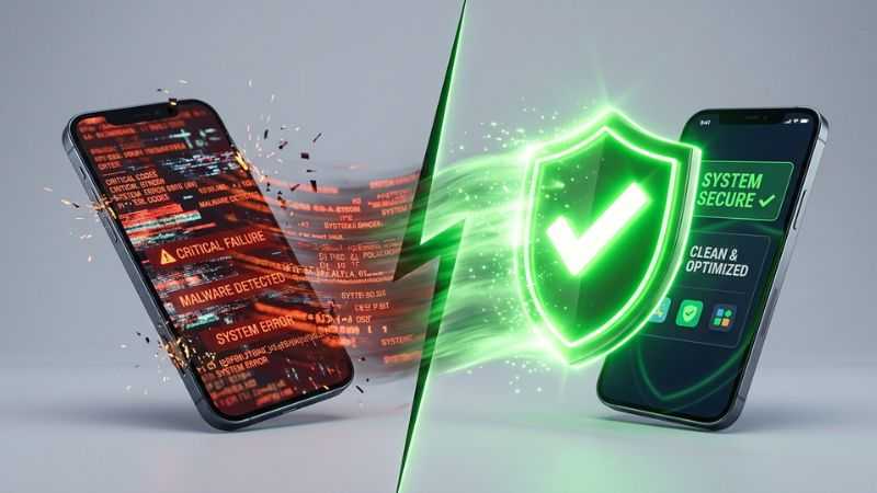 How to fix phone and delete bad files instantly step guide