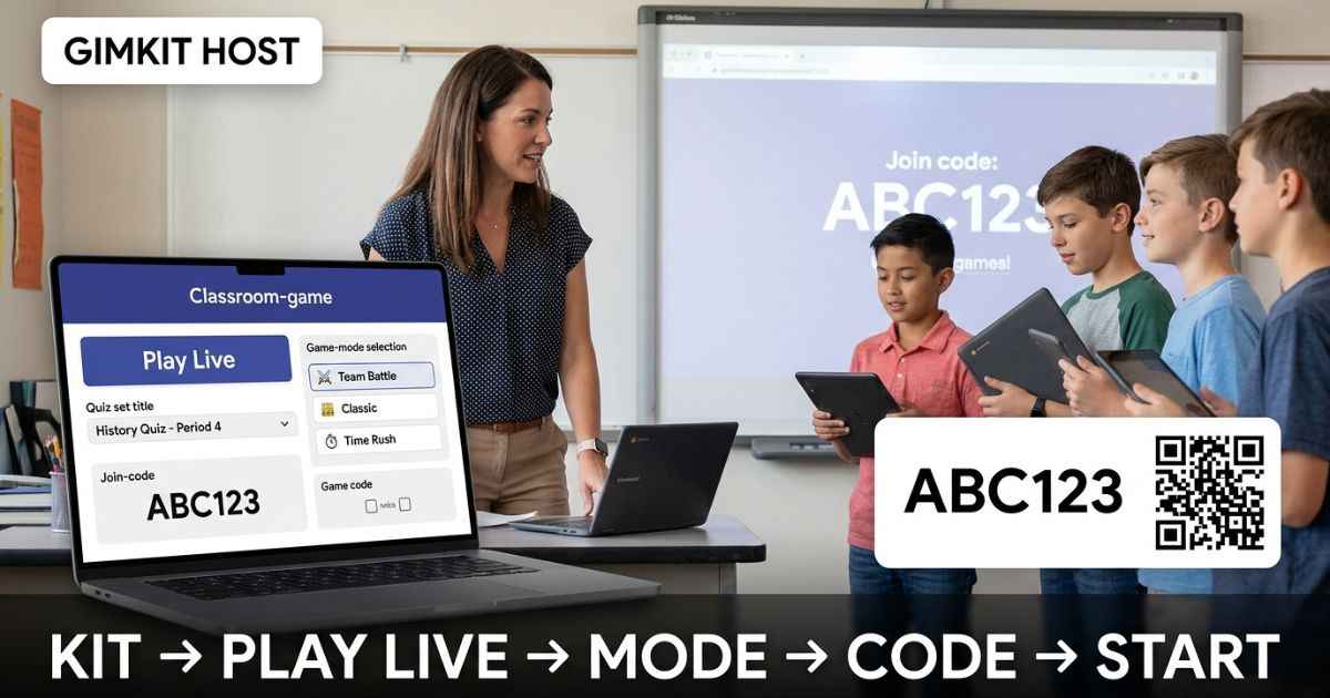 Gimkit host