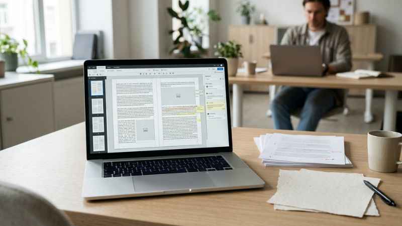 Digital publishing workflow that can reduce paper and printing waste