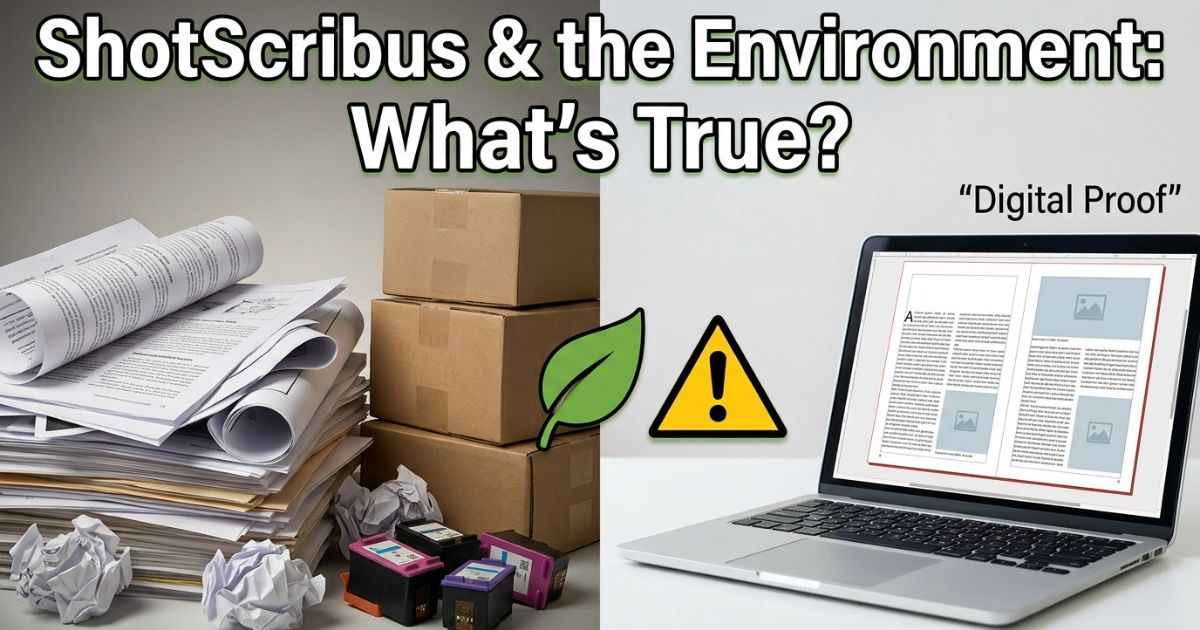 how can shotscribus software help the environment
