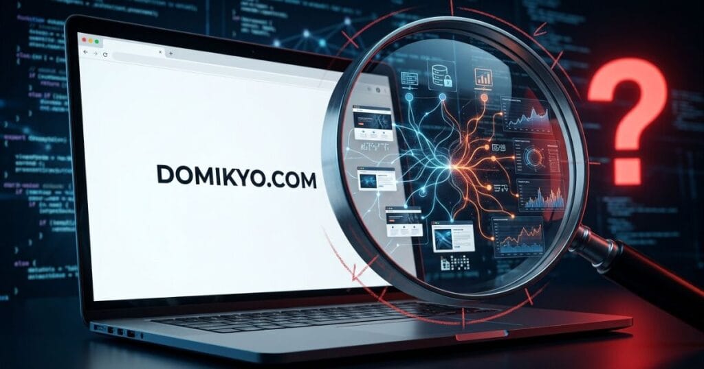 Domikyo.com: What Its Company, Technical and Publishing Footprint Reveals