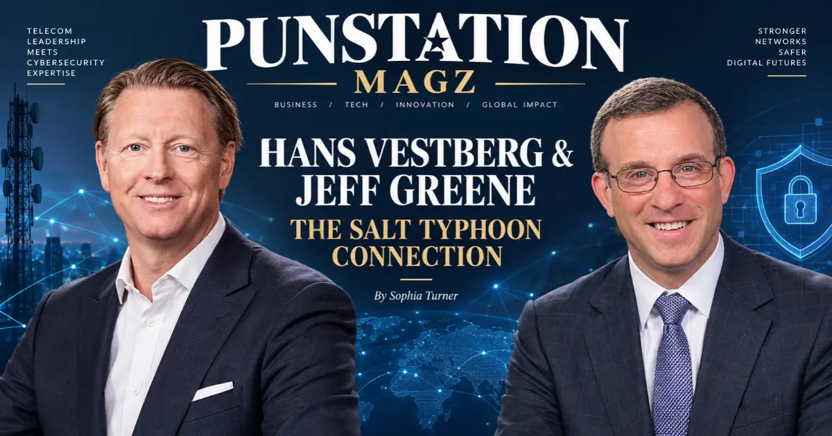 Hans Vestberg and Jeff Greene