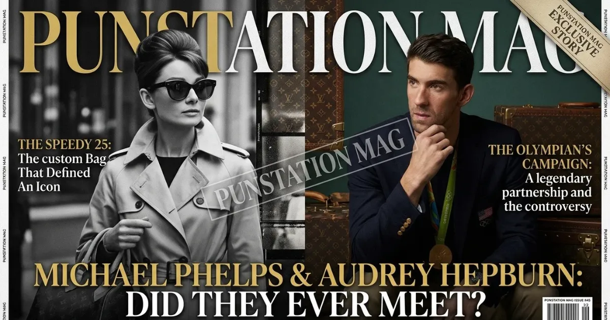michael phelps and audrey hepburn