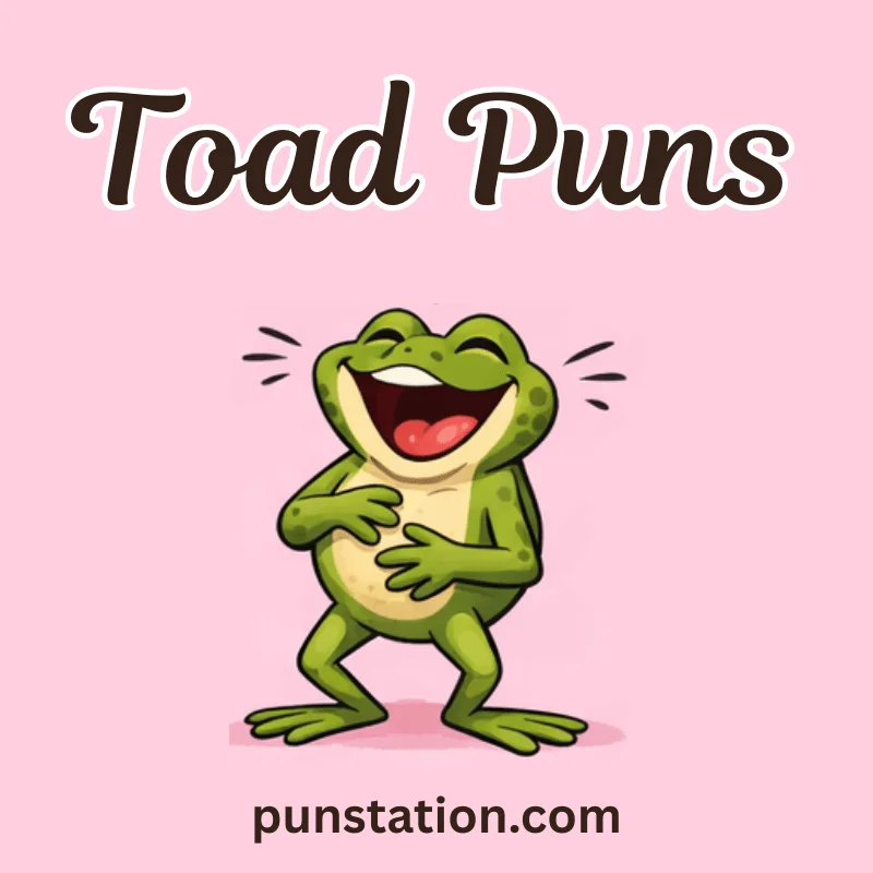 Toad puns and jokes