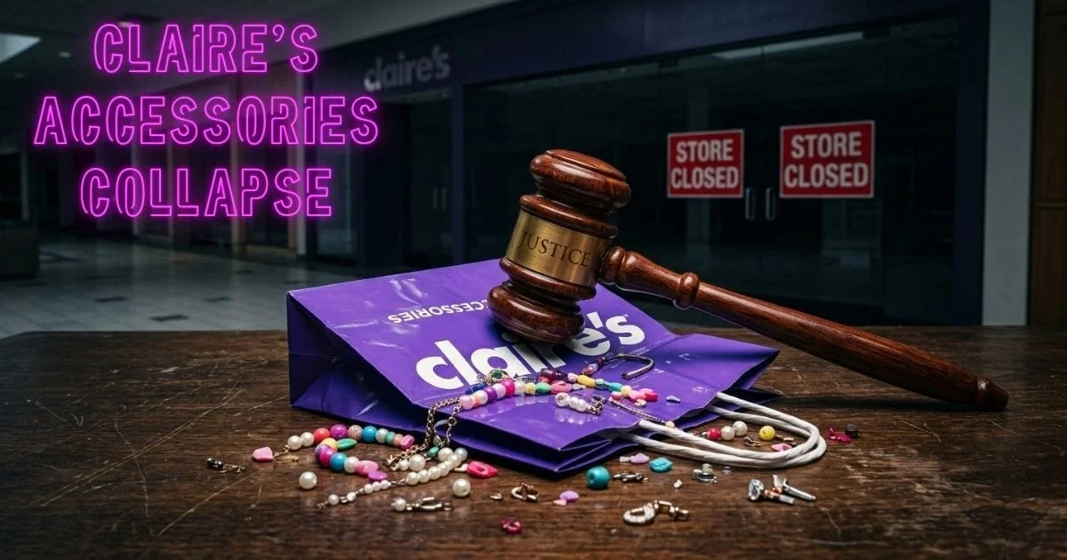 claire's accessories collapse
