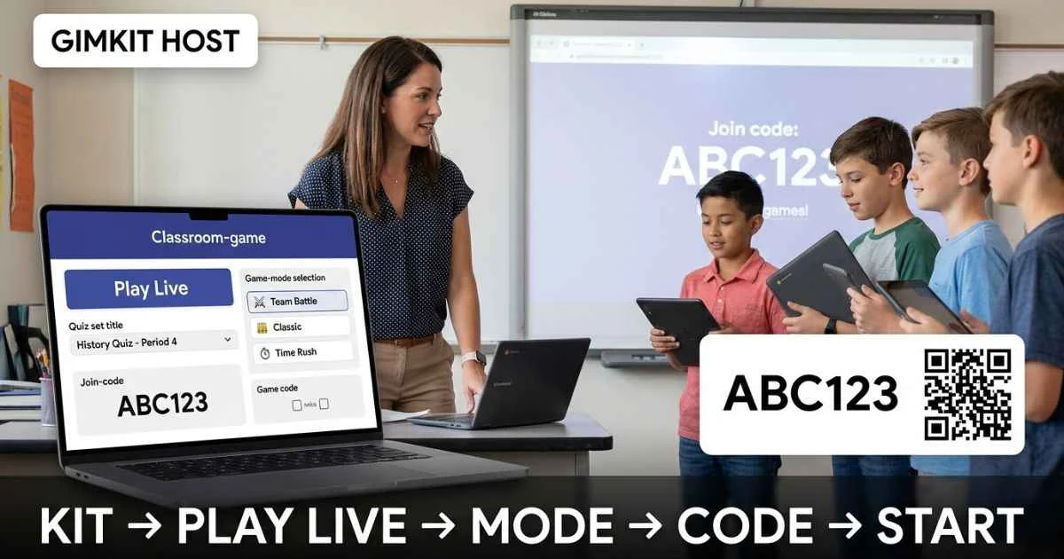 Gimkit host