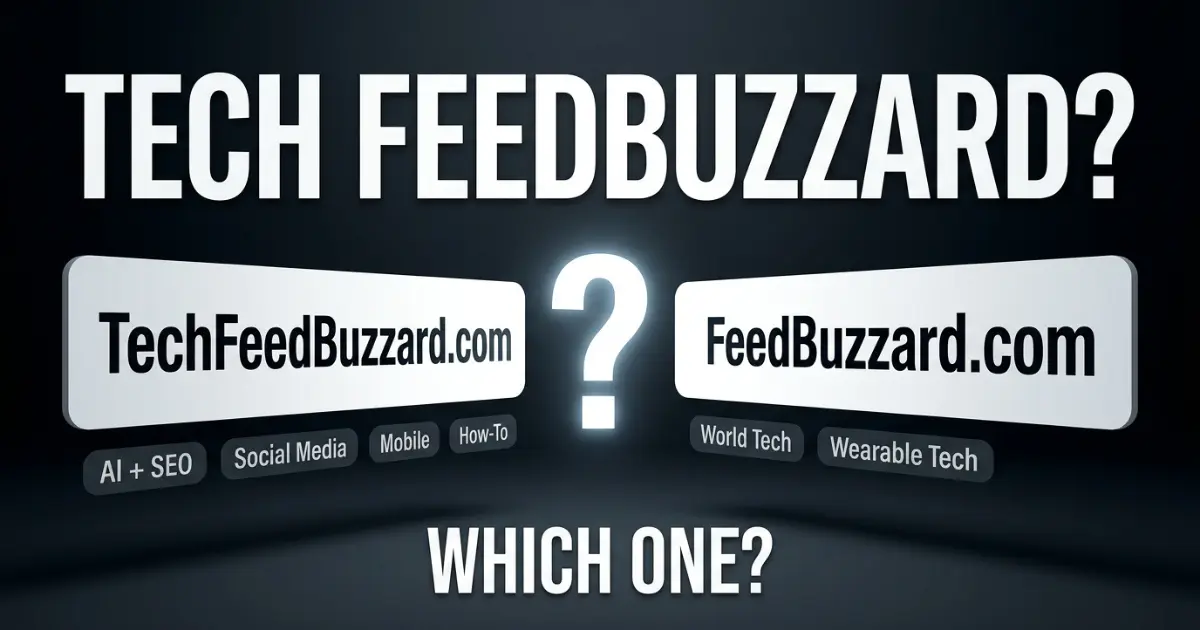 Tech FeedBuzzard